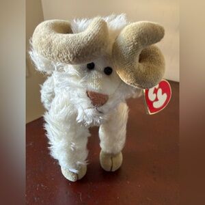 Ty Beanie Baby Ramsey the Ram Rare Toy